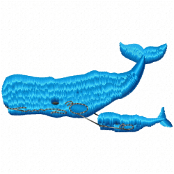 Fishes Embroidery Design 2 Fishes Embroidery Design 2